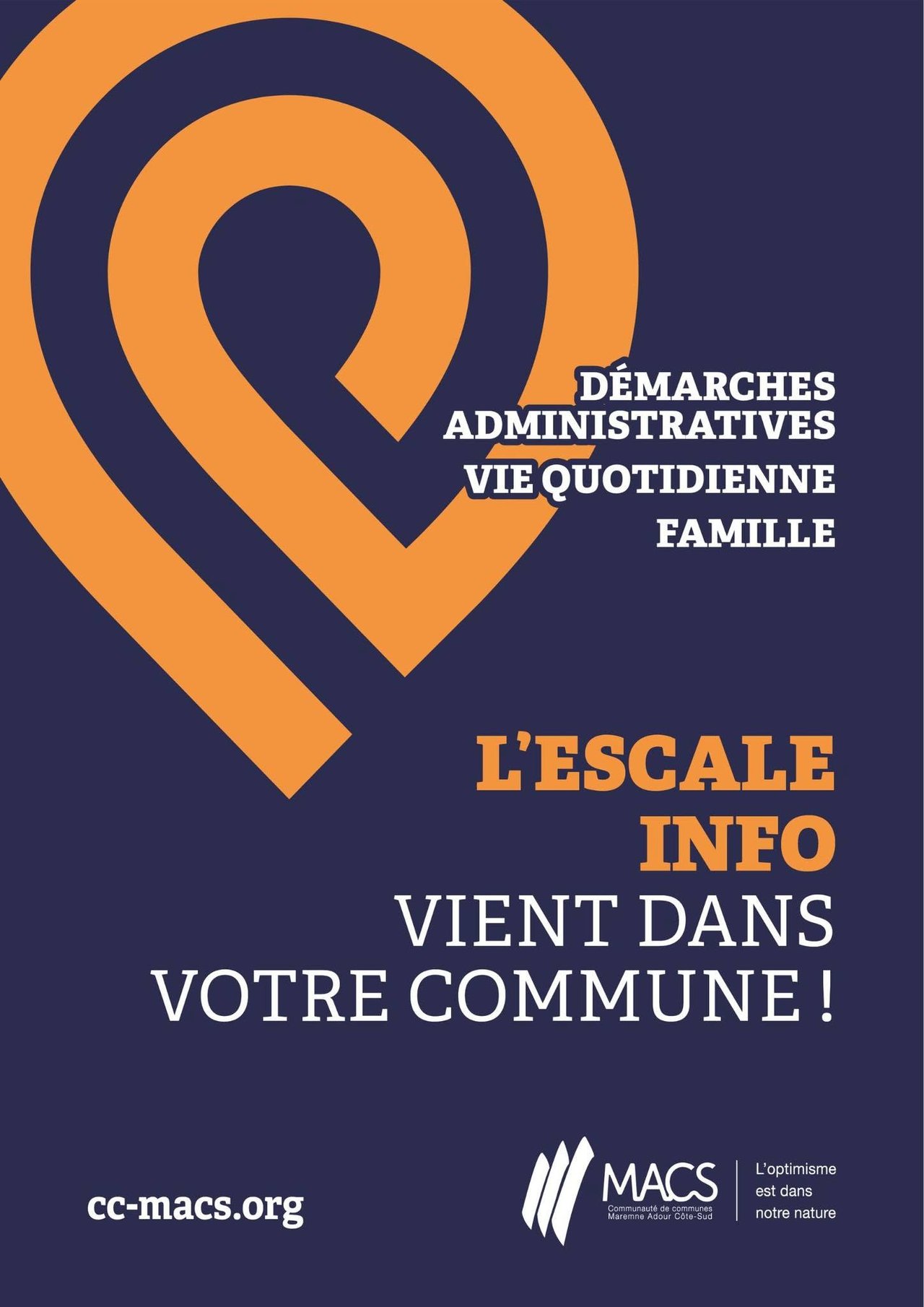 Escale Info itinérante : un accompagnement près de chez vous !