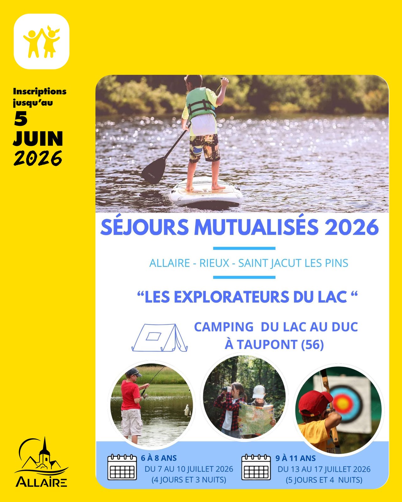ALSH O’Merveilles · Séjours au camping cet été