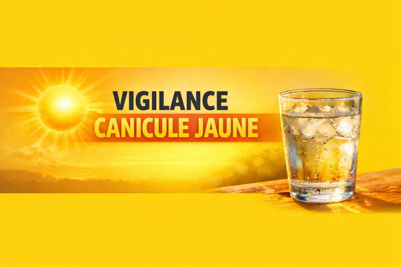VIGILANCE JAUNE CANICULE à compter de ce jour, Lundi 10 août en Morbihan