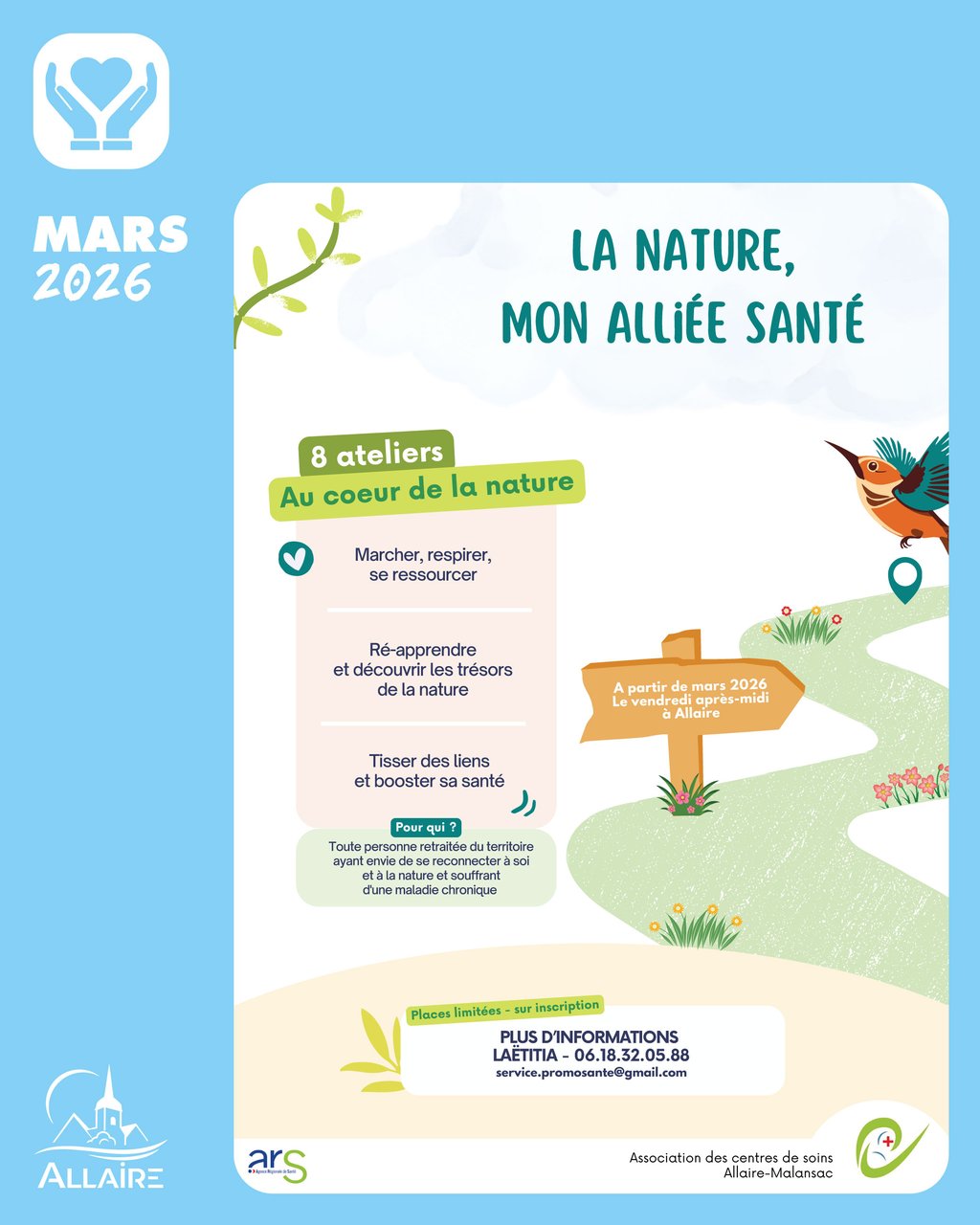 8 ateliers au cœur de la nature