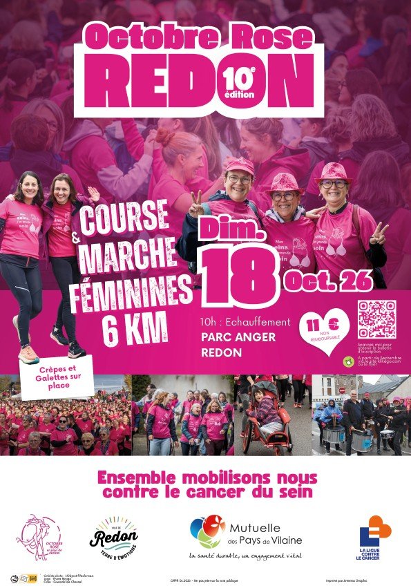 OCTOBRE ROSE revient le 18 octobre prochain !