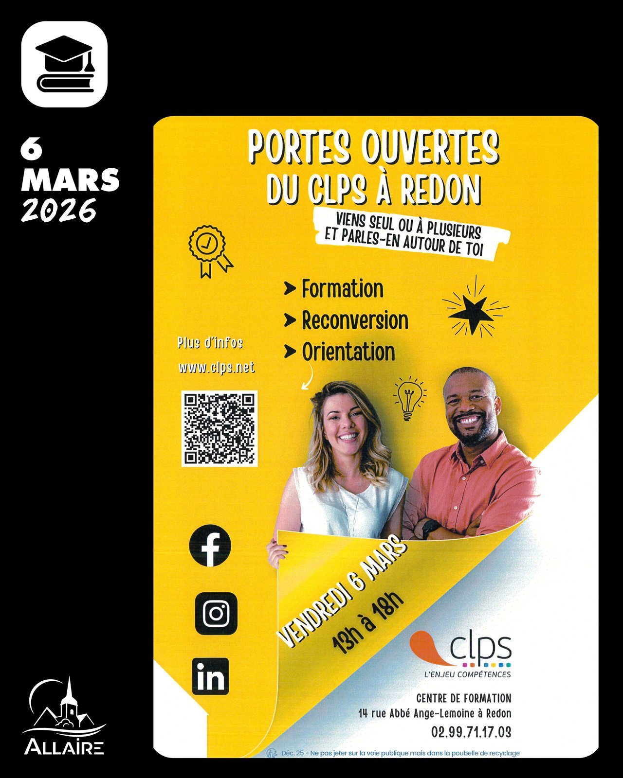 Portes ouvertes du CLPS à Redon