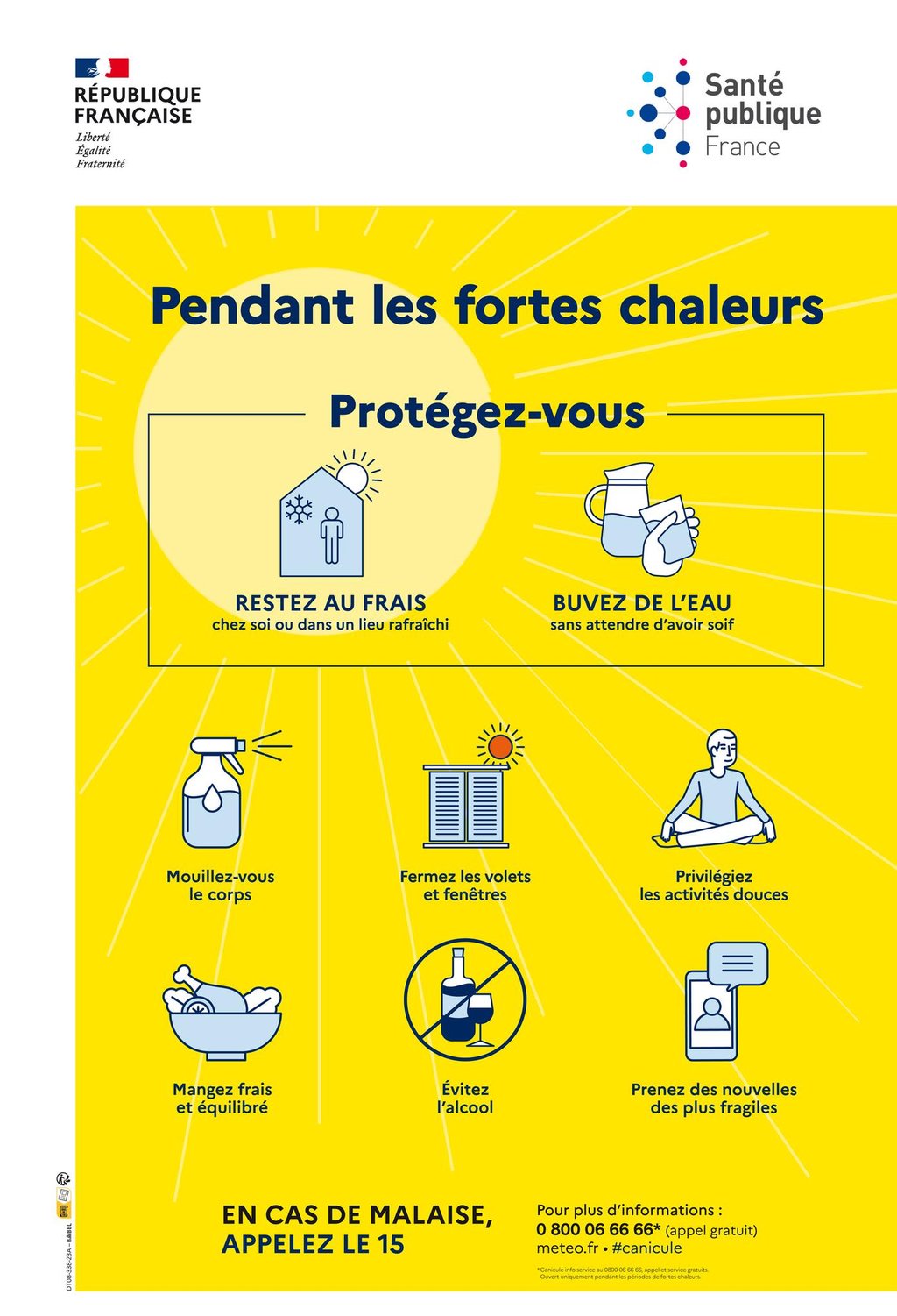 VIGILANCE JAUNE Canicule, à partir de demain jeudi