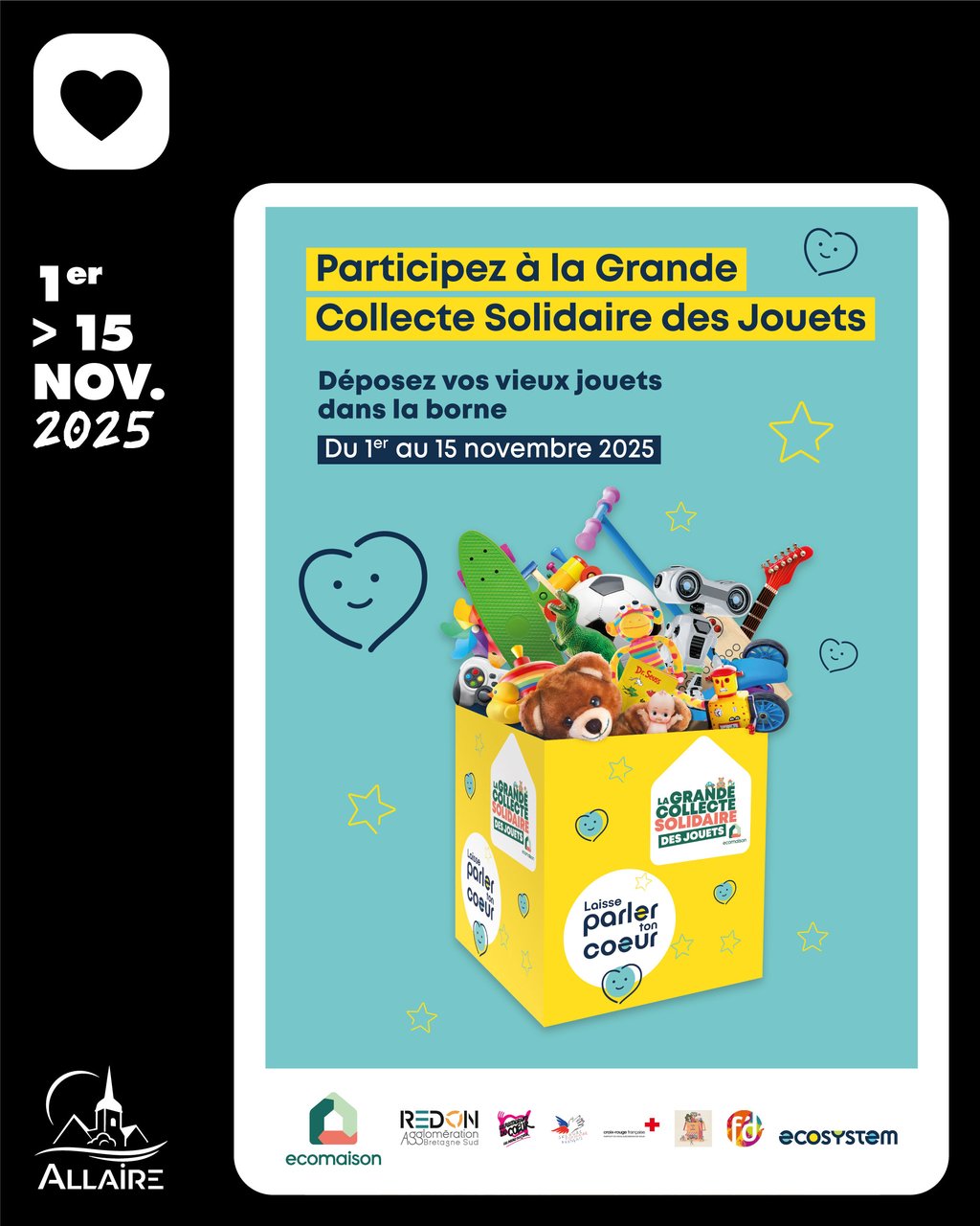 Grande Collecte Solidaire des Jouets