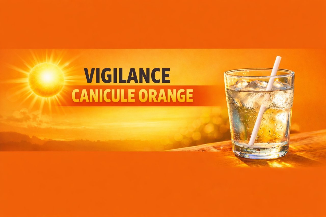Le Morbihan va repasser en vigilance canicule ORANGE ce soir, à 22 h 00