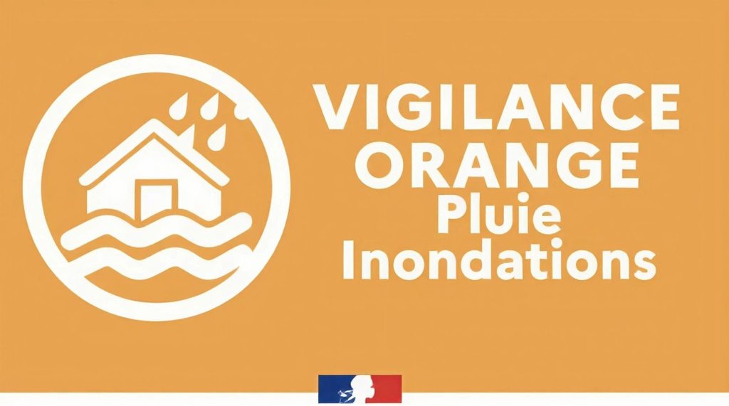 VIGILANCE ORANGE Pluies-Inondations