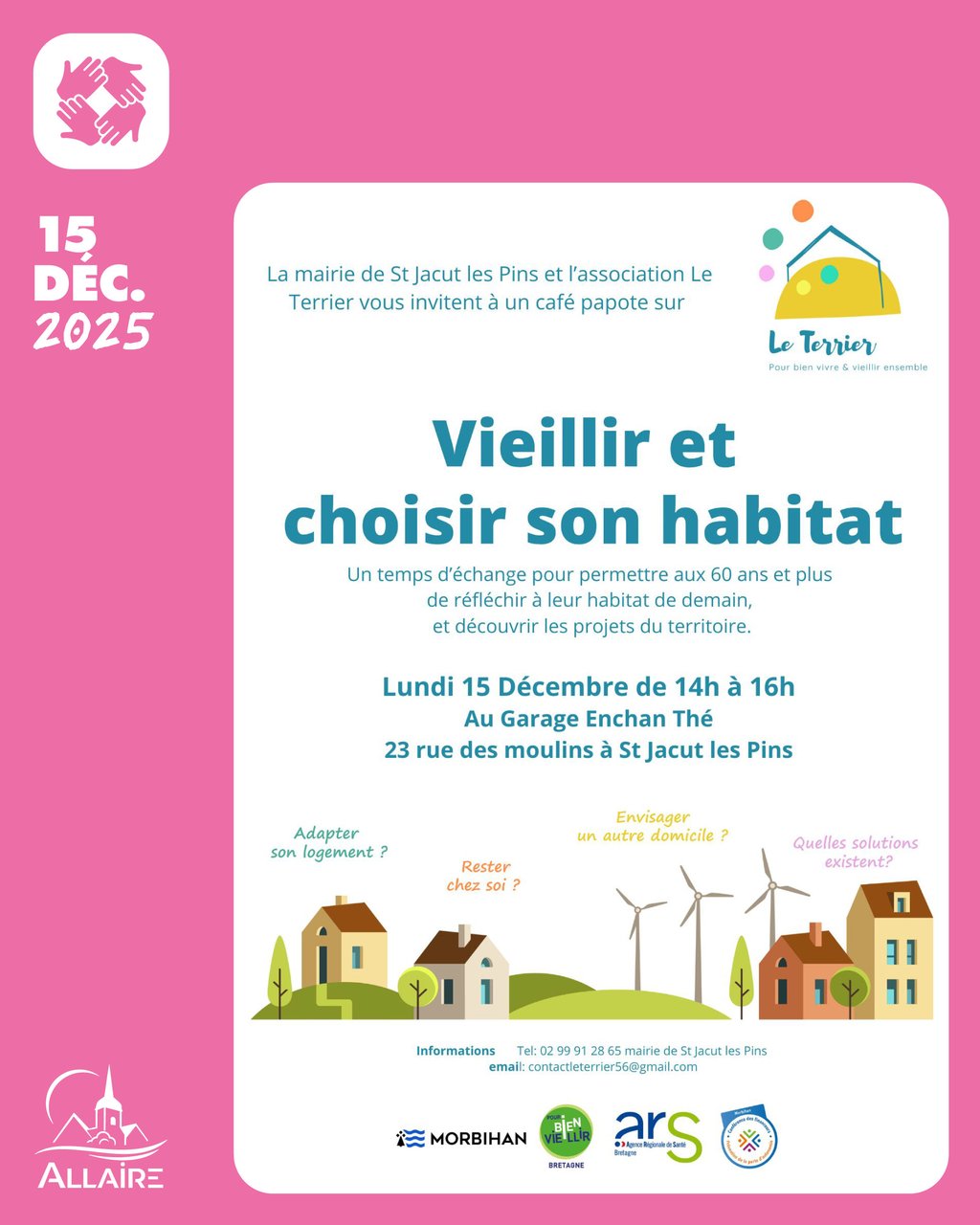 Café papote : “Vieillir et choisir son habitat”