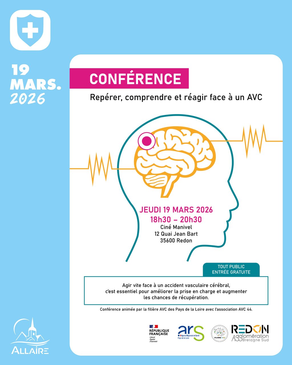 Conférence > Repérer, comprendre et réagir face à un AVC