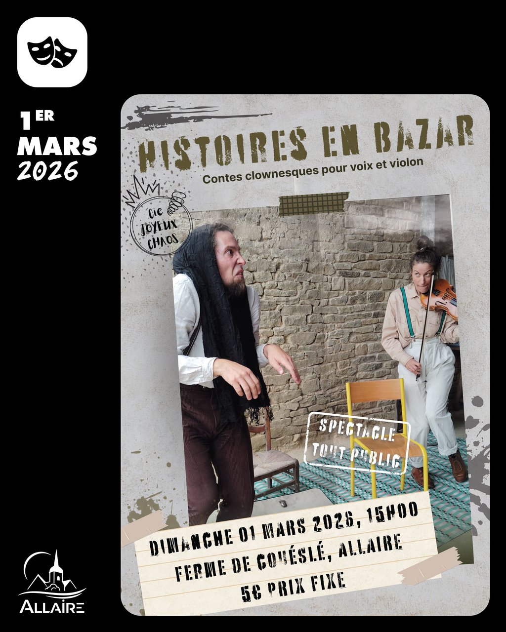 Après-midi spectacles à Allaire