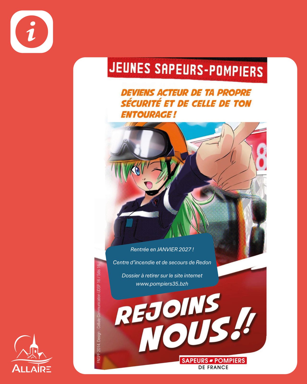 Deviens Jeune Sapeur Pompier