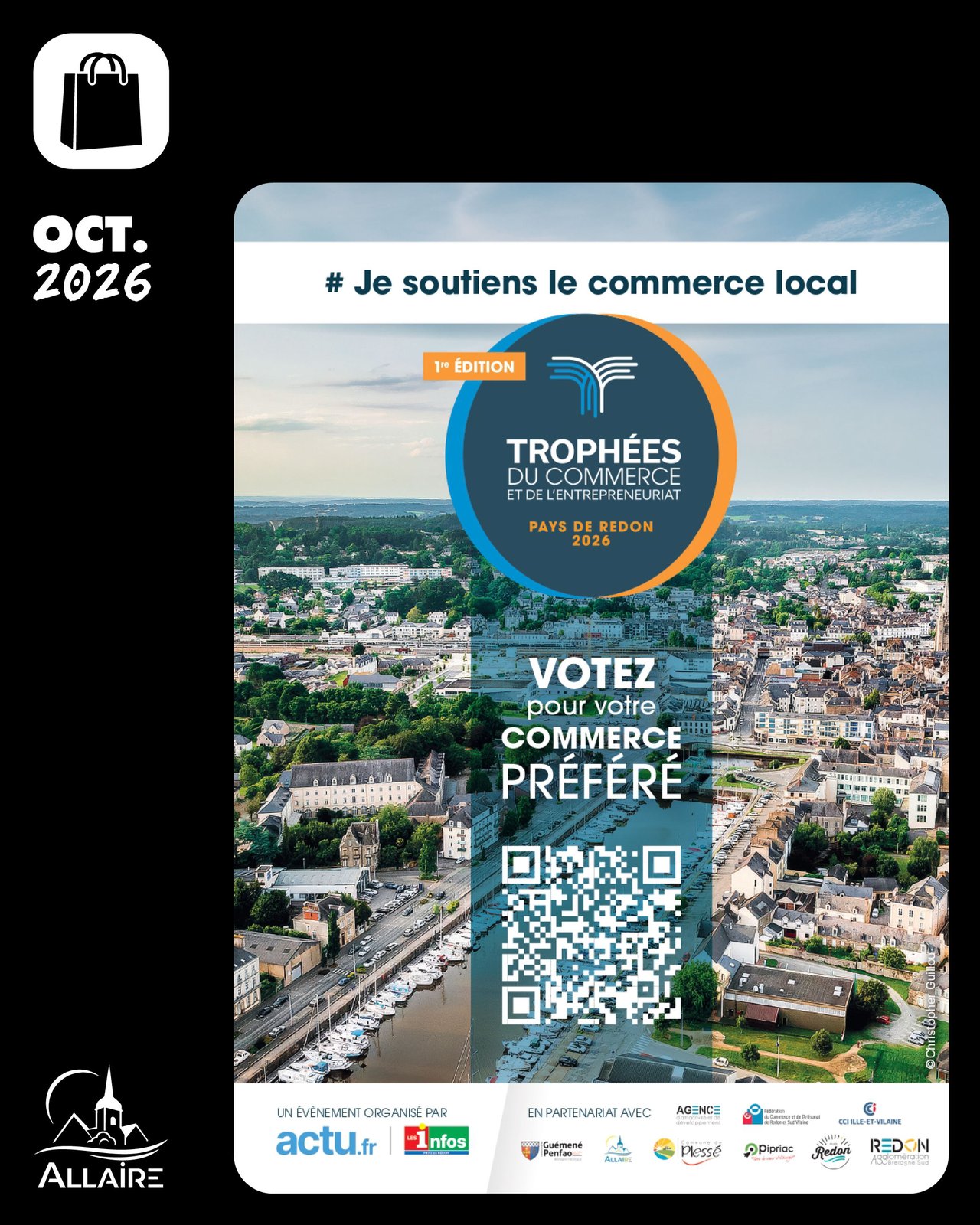 Pays de Redon · Votez pour votre commerce préféré !