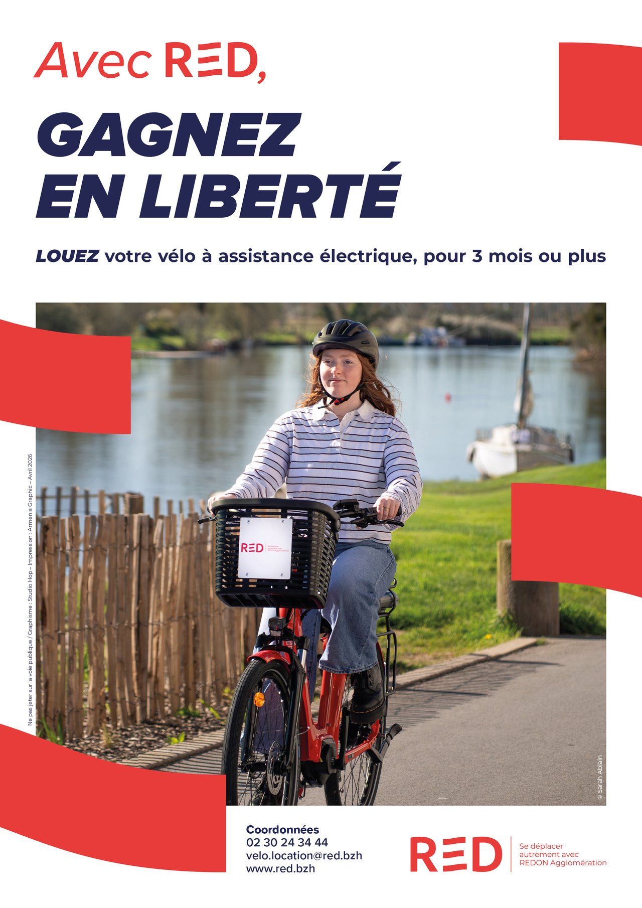 Louez votre vélo avec RED