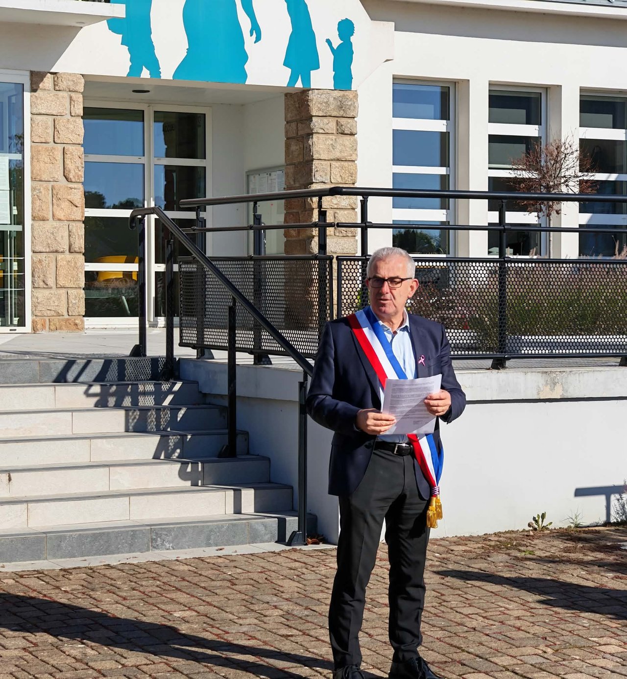 Rassemblement citoyen de ce jour : Discours du Maire d’Allaire.