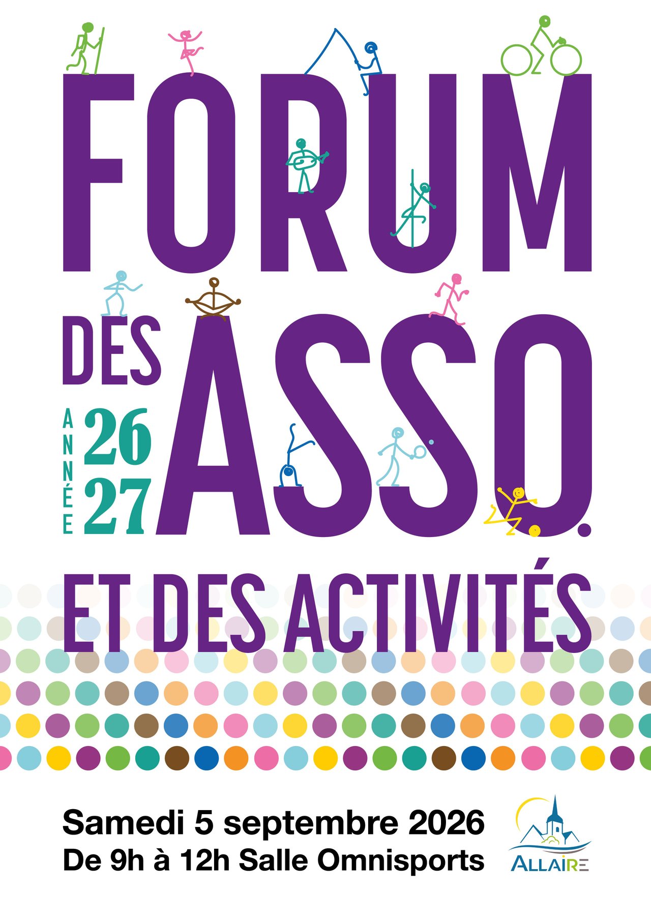 FORUM DES ASSOCIATIONS : c’est samedi prochain !