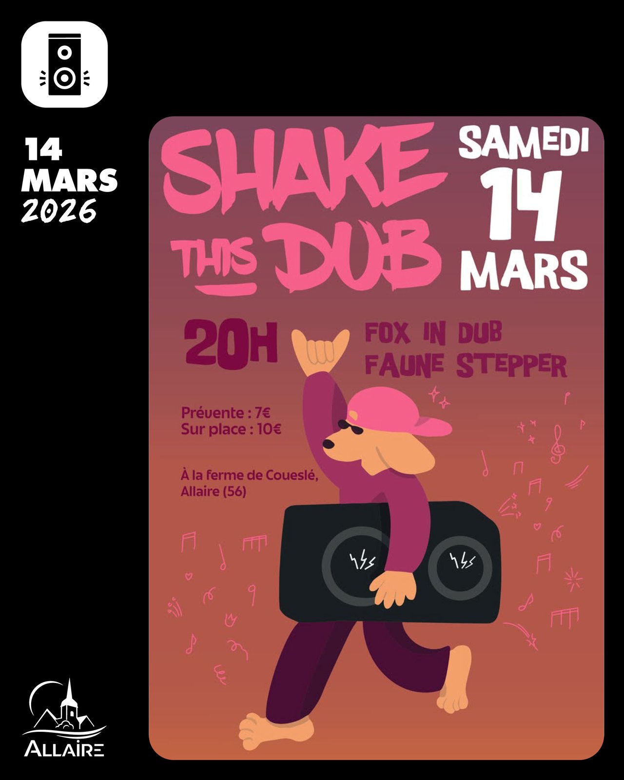Concert · Shake this dub