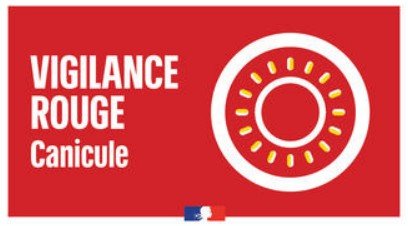 VIGILANCE CANICULE ROUGE – Point de situation n° 3
