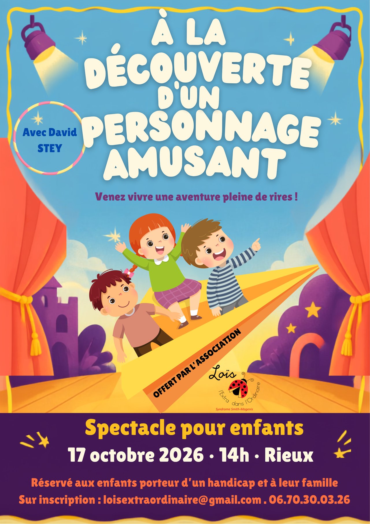 Un joli spectacle offert par l’association Loïs l’extra dans l’ordinaire !