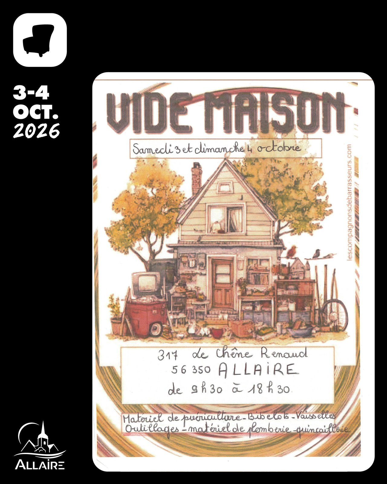 Vide maison · 317 Le chêne Renaud
