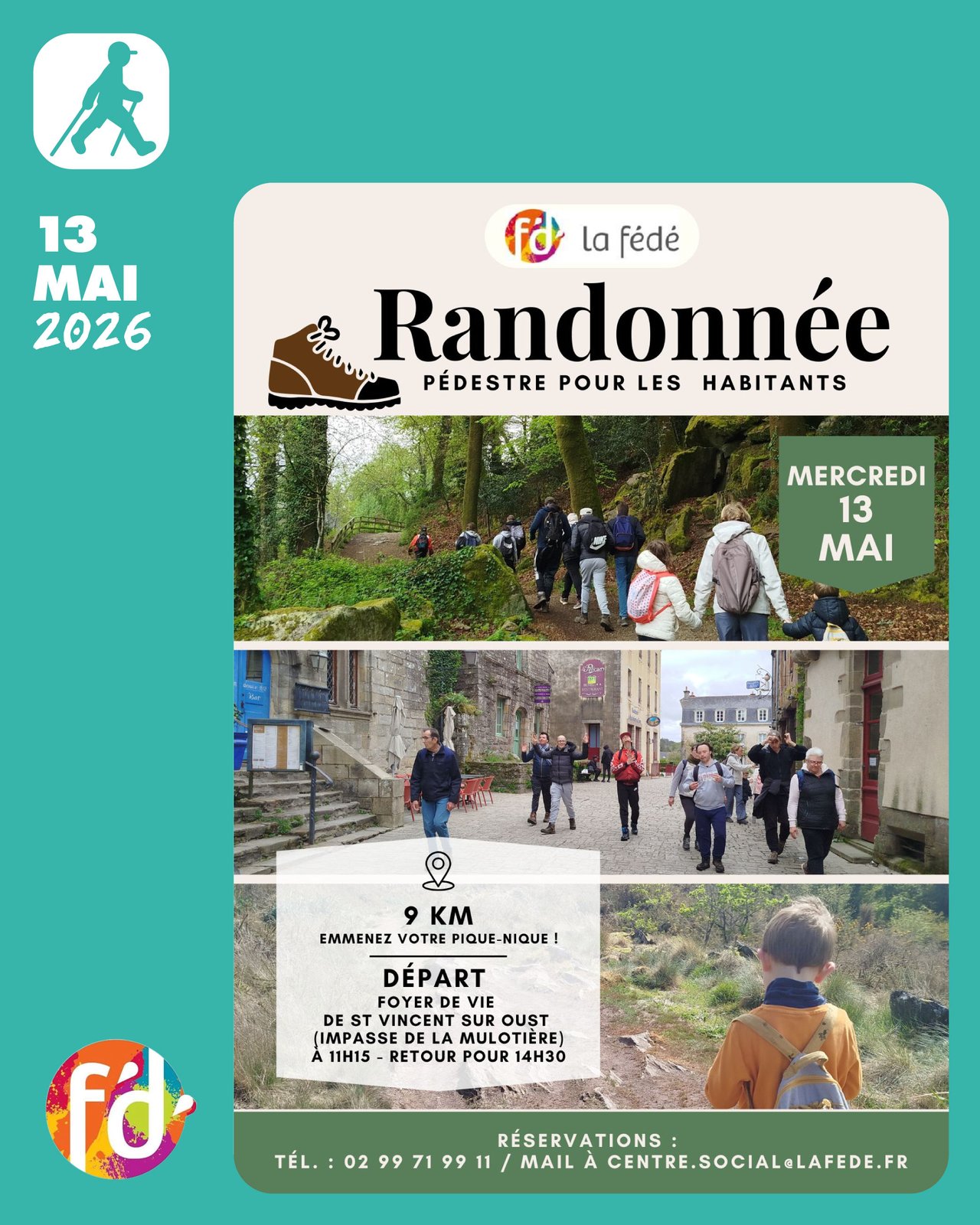La fédé · Randonnée demain !