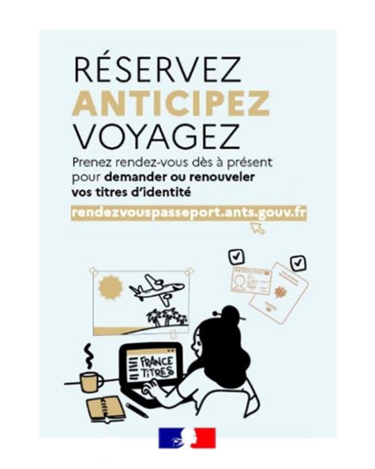 Anticipez le renouvellement de vos titres d’identité