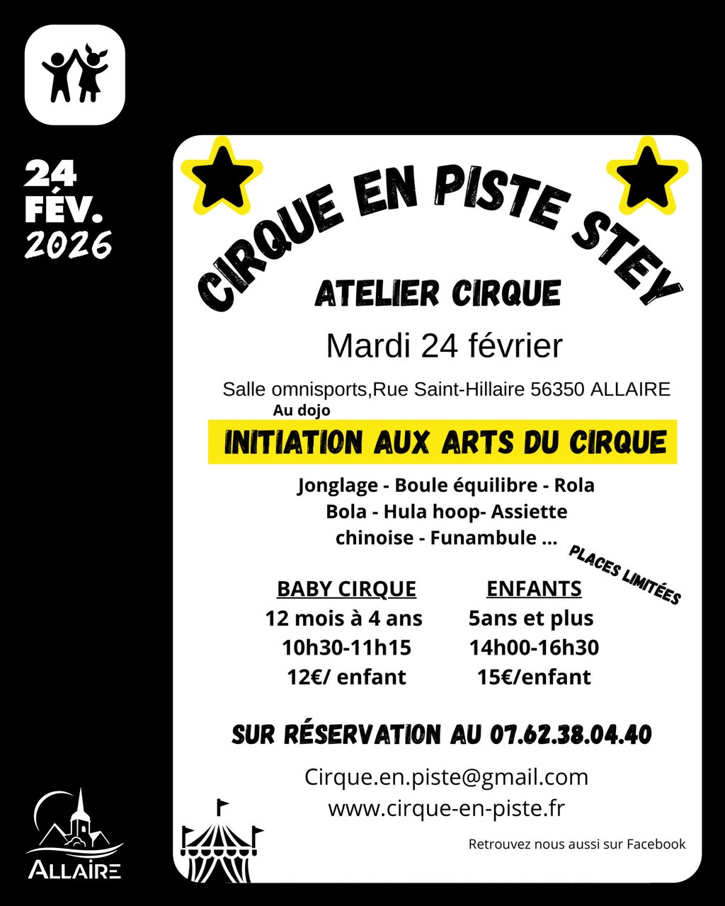 Initiation aux arts du cirque