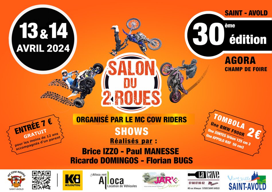 SALON DU 2 ROUES - CHAMP DE FOIRE AGORA SAINT-AVOLD