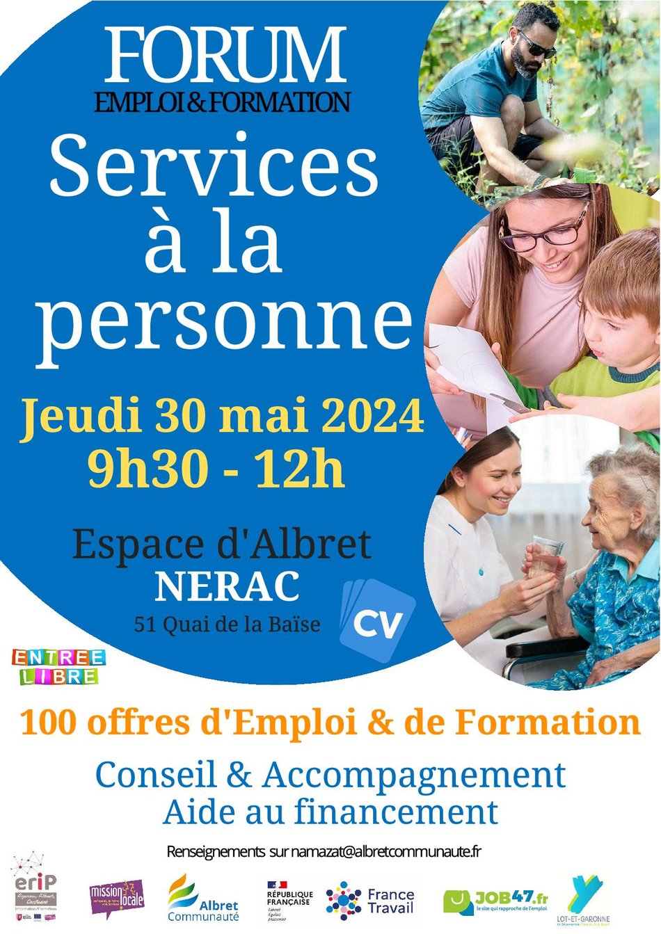 Forum Emploi Formation spécial Services à la Personne