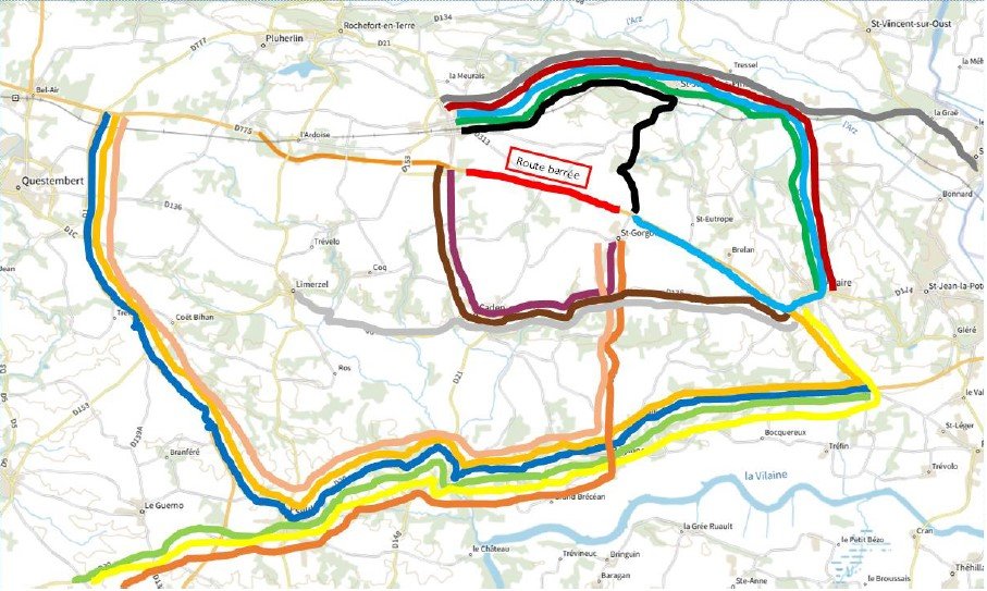 🚧 Déviation de la route départementale 775