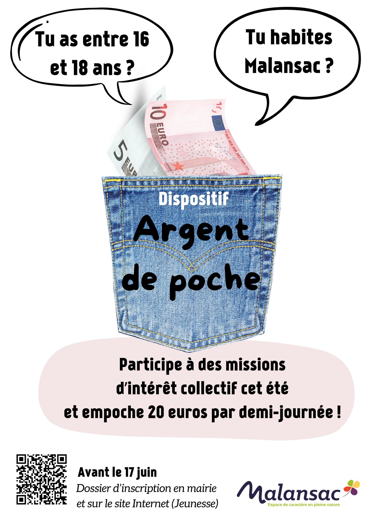 📢 Mission argent de poche : dispositif relancé pour cet été !