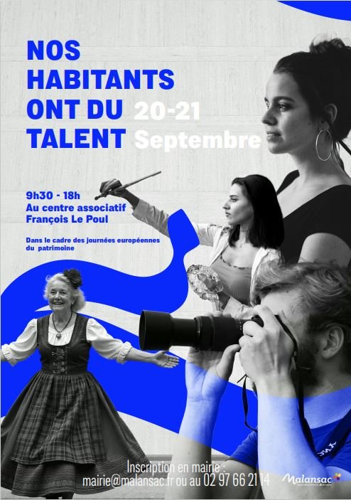 Nos habitants ont du talent – Inscriptions !