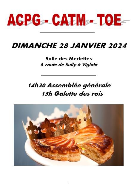 Assemblée Générale des ACPG - CATM - TOE