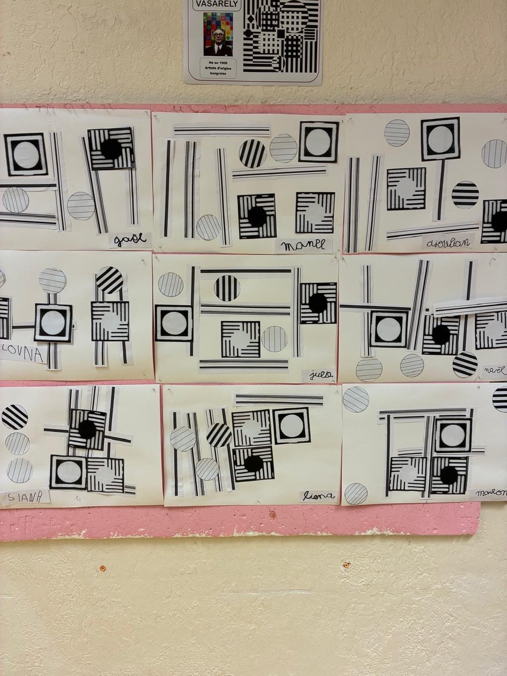 Vernissage à l’école