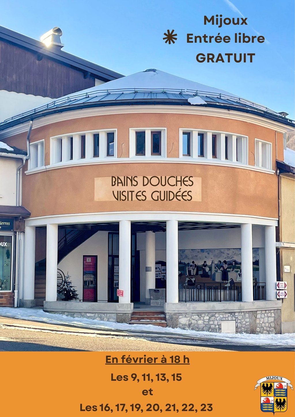 ‼️Visites guidées des Bains douches‼️