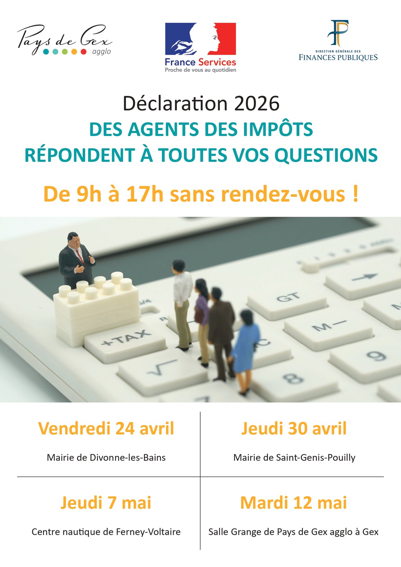 Permanence déclaration d'imposition 2026