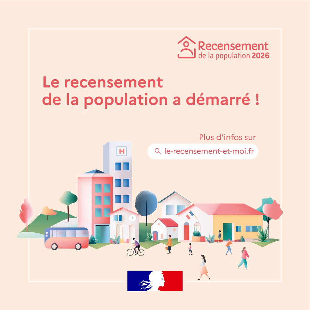 Le recensement a commencé !