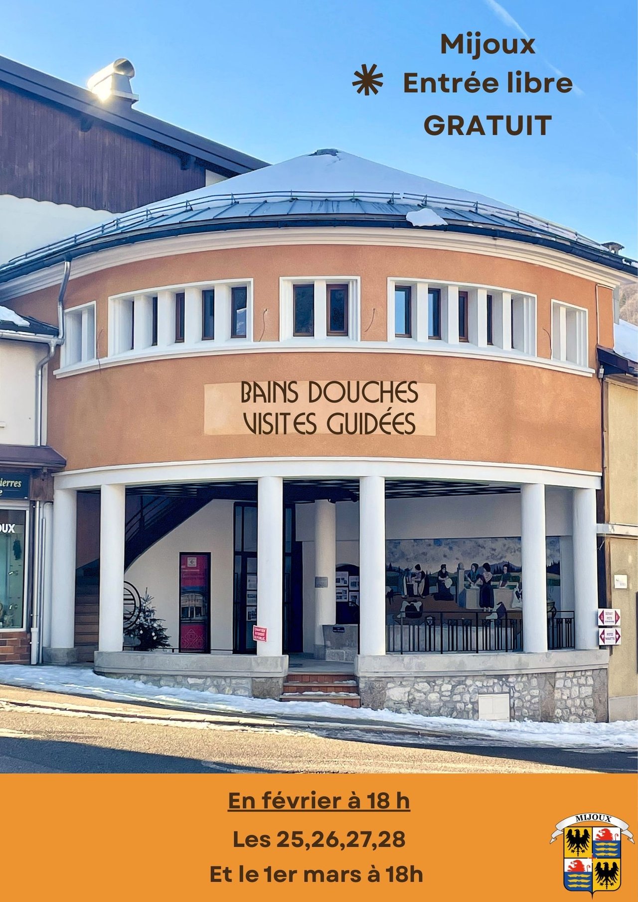 ‼️Visites guidées des Bains douches‼️