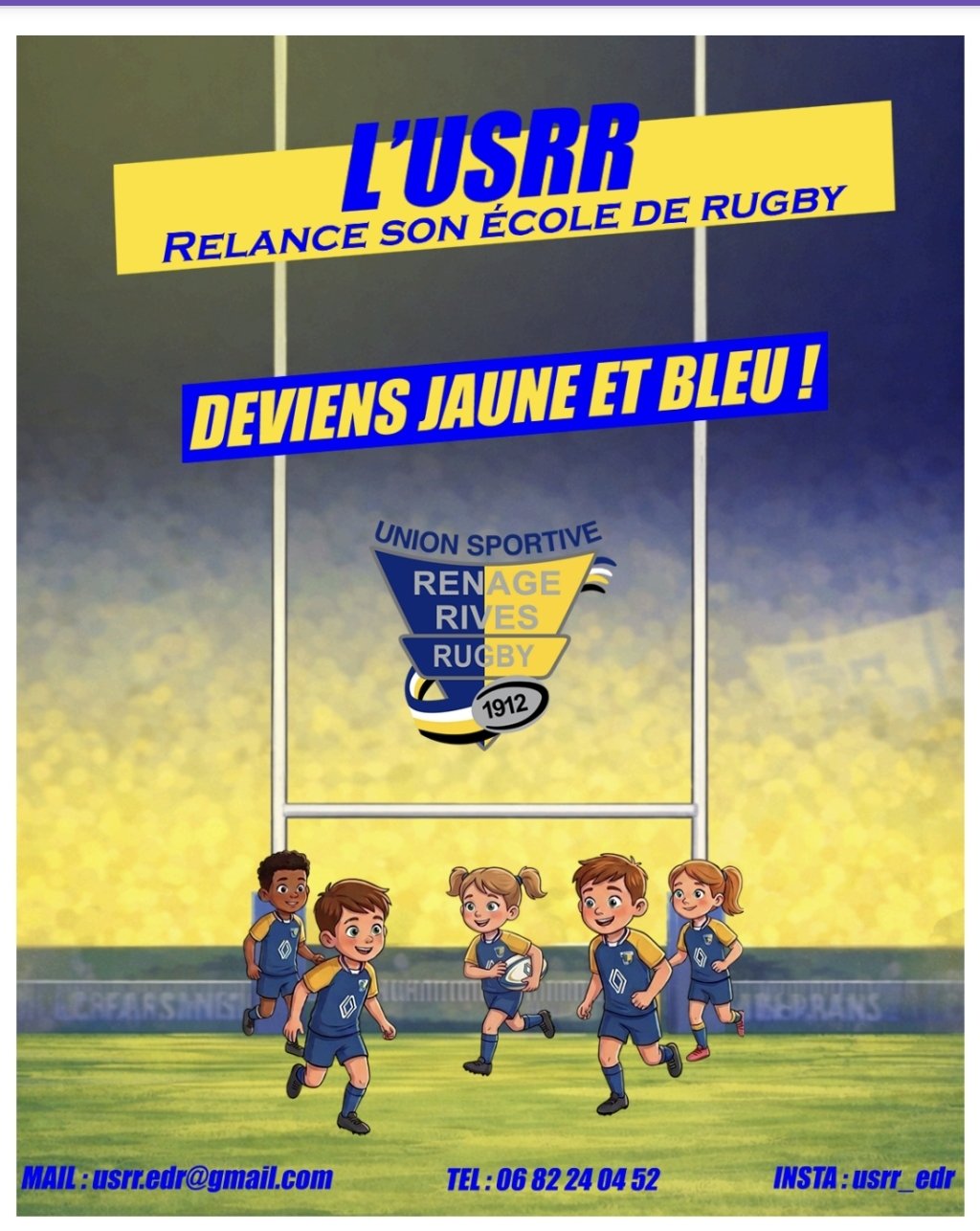 [🏉 Du nouveau à Renage ! 🟡🔵]