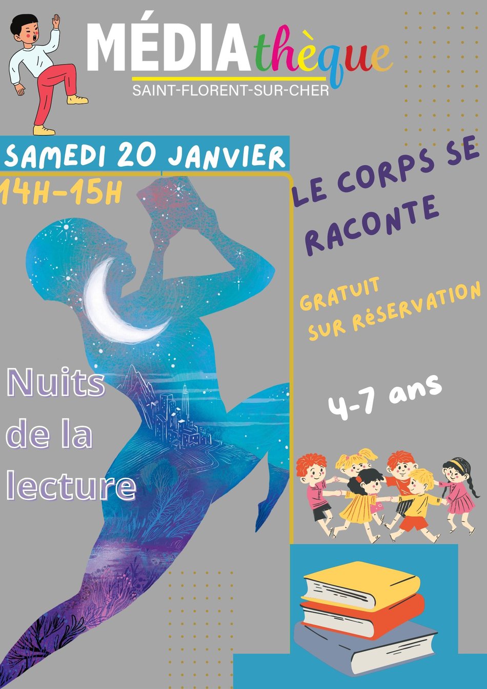 Nuits de la lecture : le corps se raconte