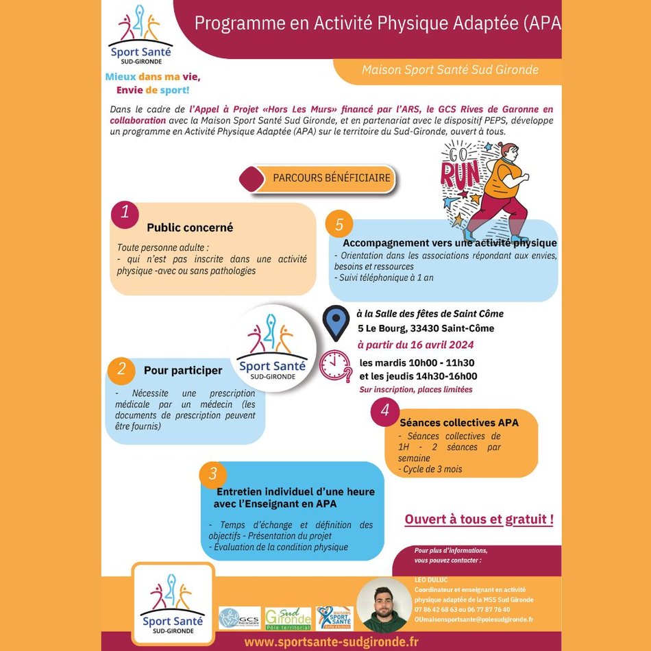 Activit Physique Adapt e Saint C me En Avril activit-physique-adapt-e-saint-c-me-en-avril