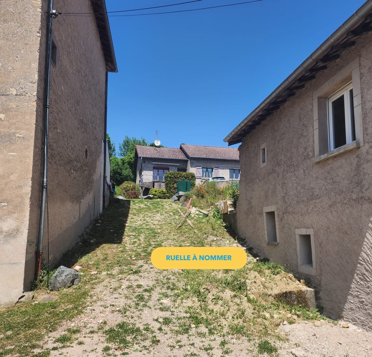Vote pour le nom de la ruelle