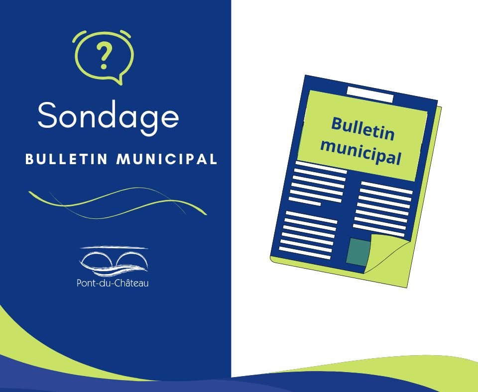 Votez pour le titre de votre nouveau bulletin municipal !