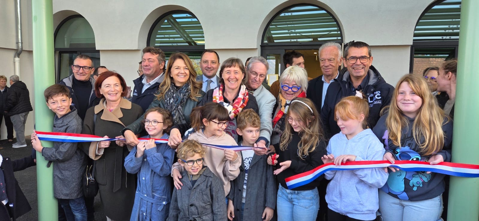 INAUGURATION DU BATIMENT MAIRIE ECOLE RENOVE