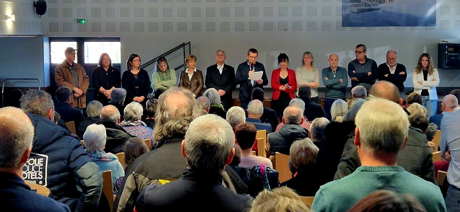 INAUGURATION DU BATIMENT MAIRIE ECOLE RENOVE