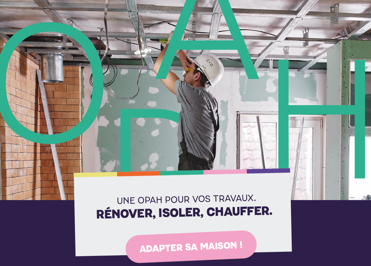 Opération pour l'amélioration de l'habitat. Renover, Isoler, Chauffer