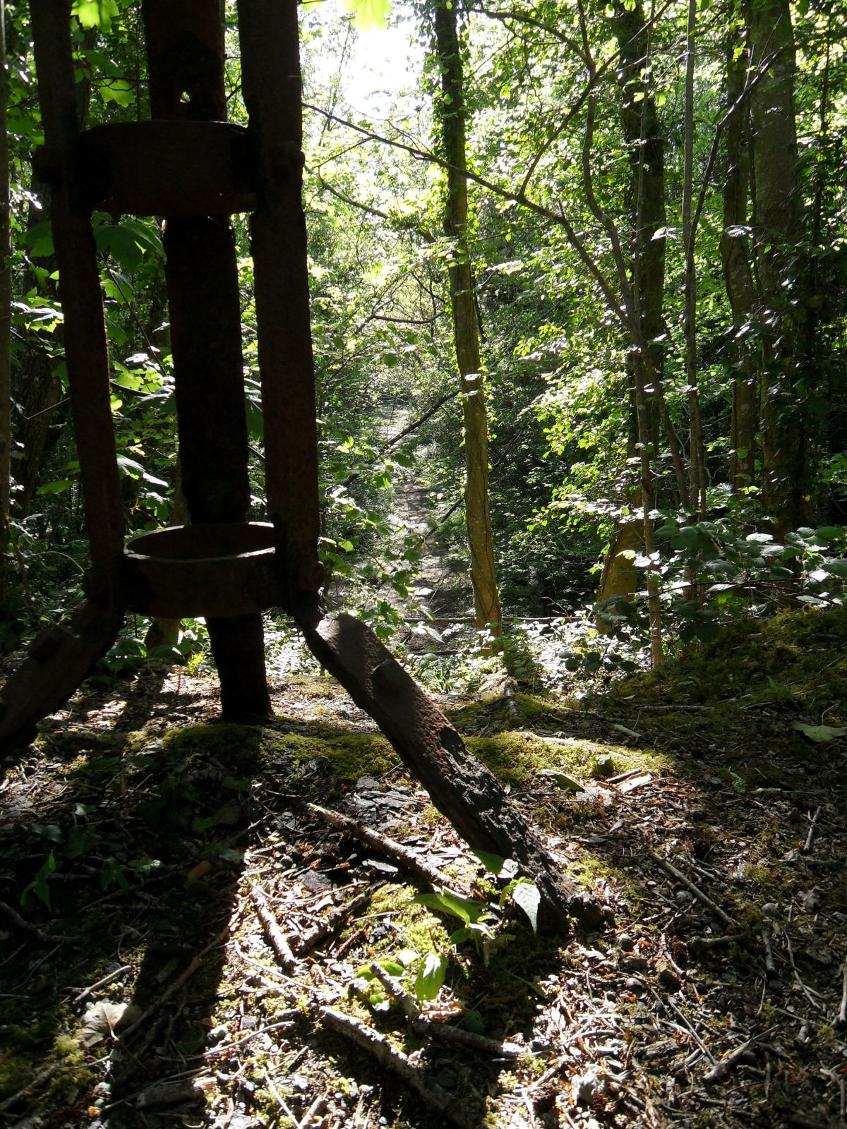 champ de Tir - vue sur le couloir