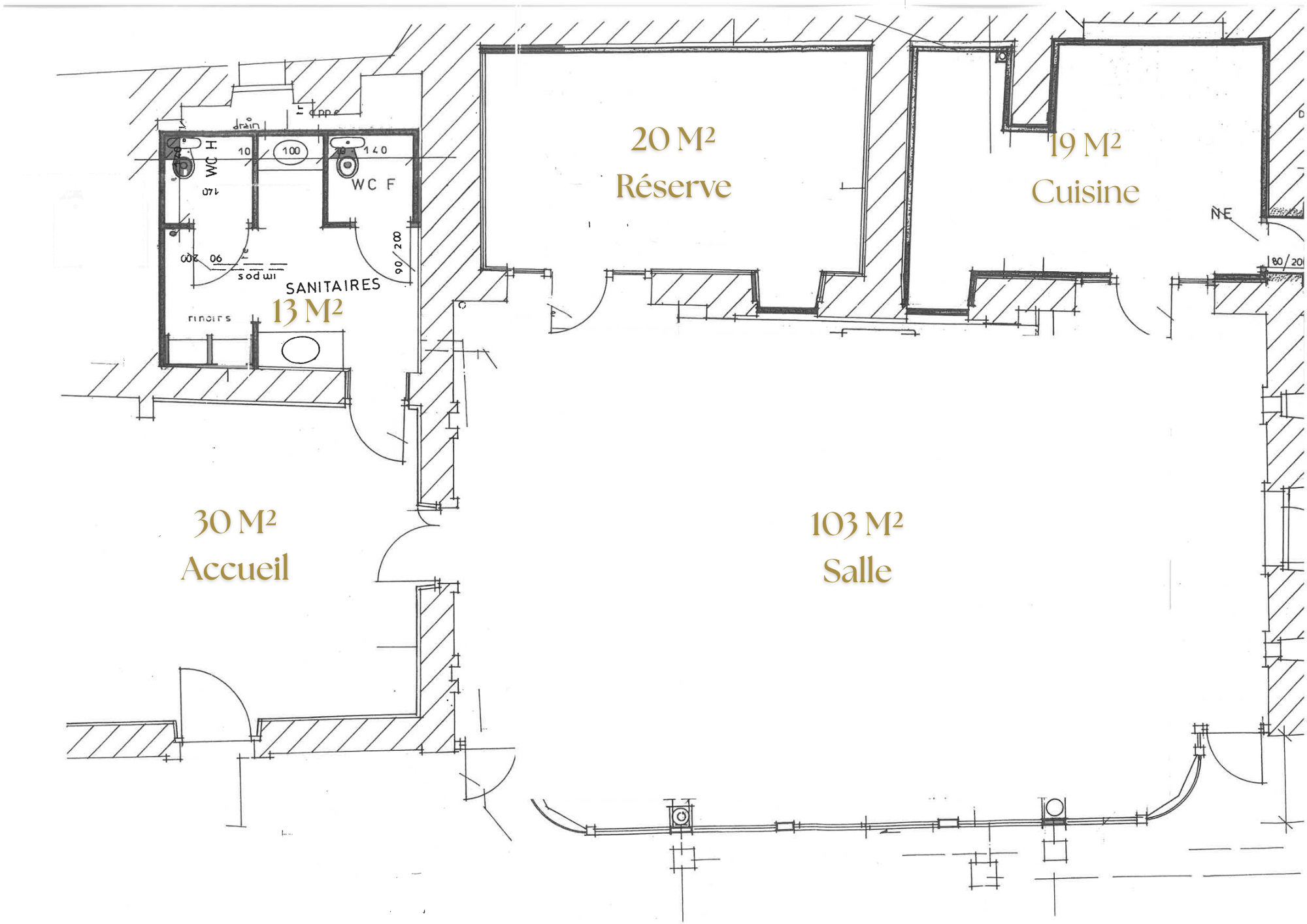 plan de la salle