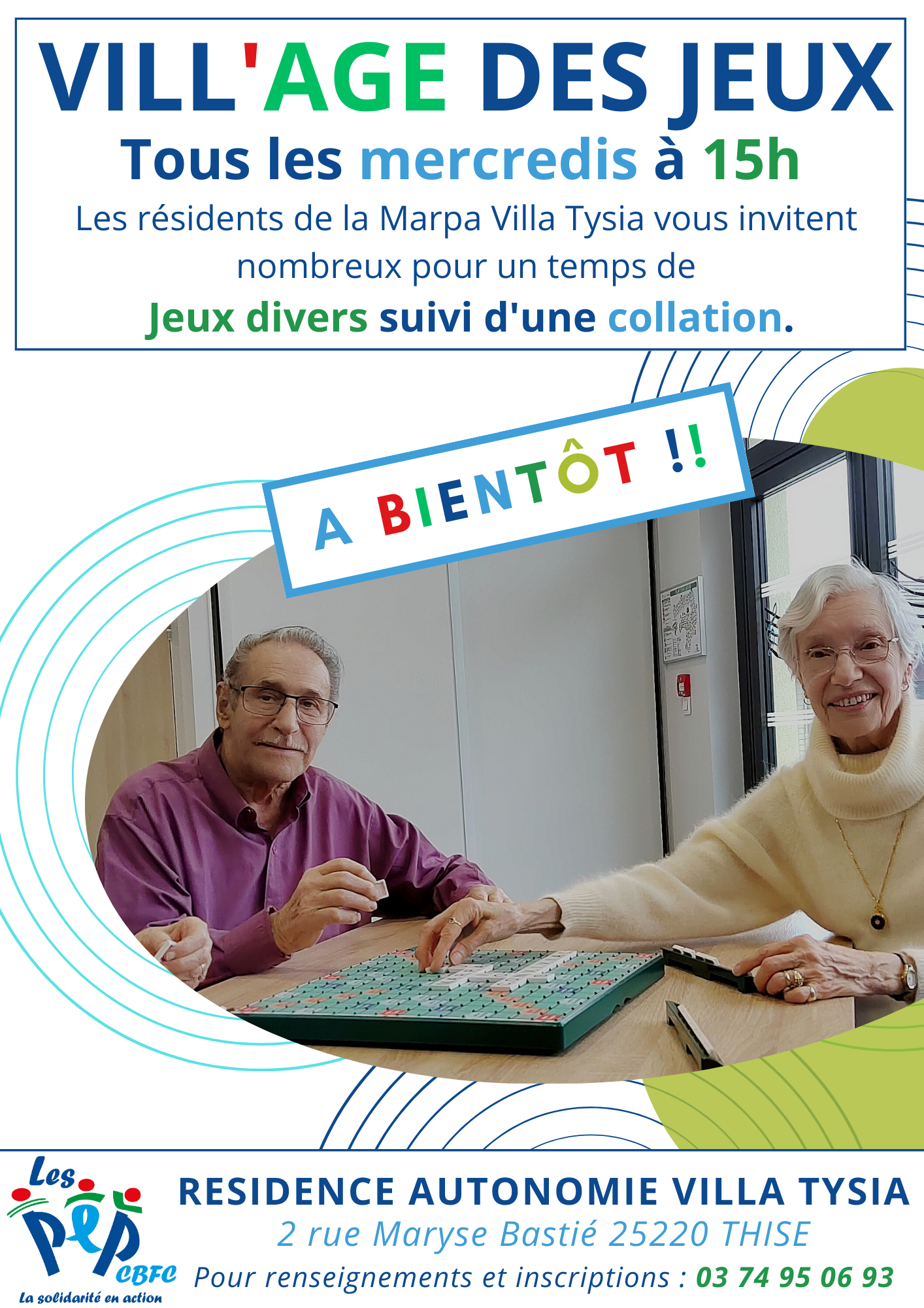 Et toute l'année: