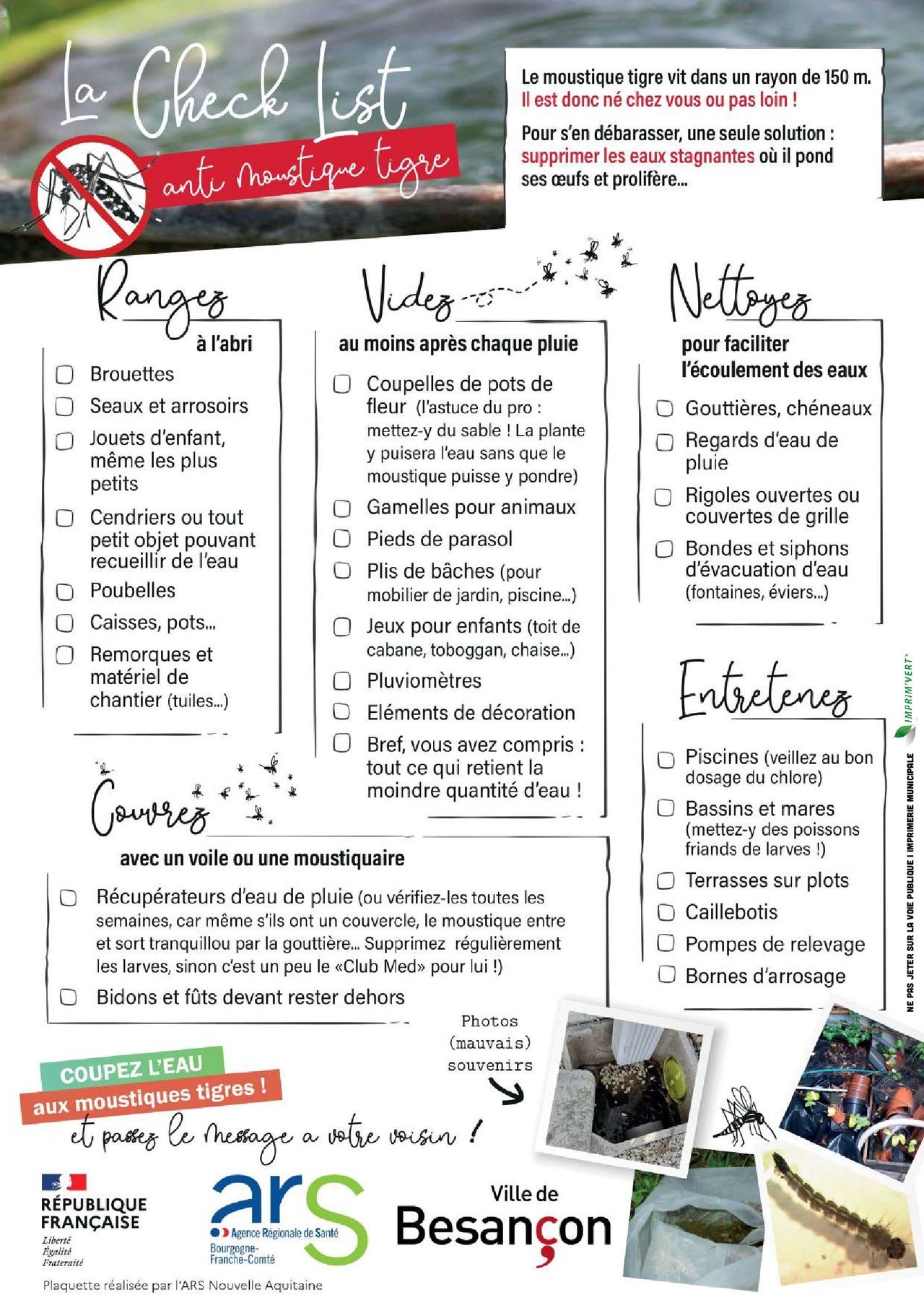 La Check list !