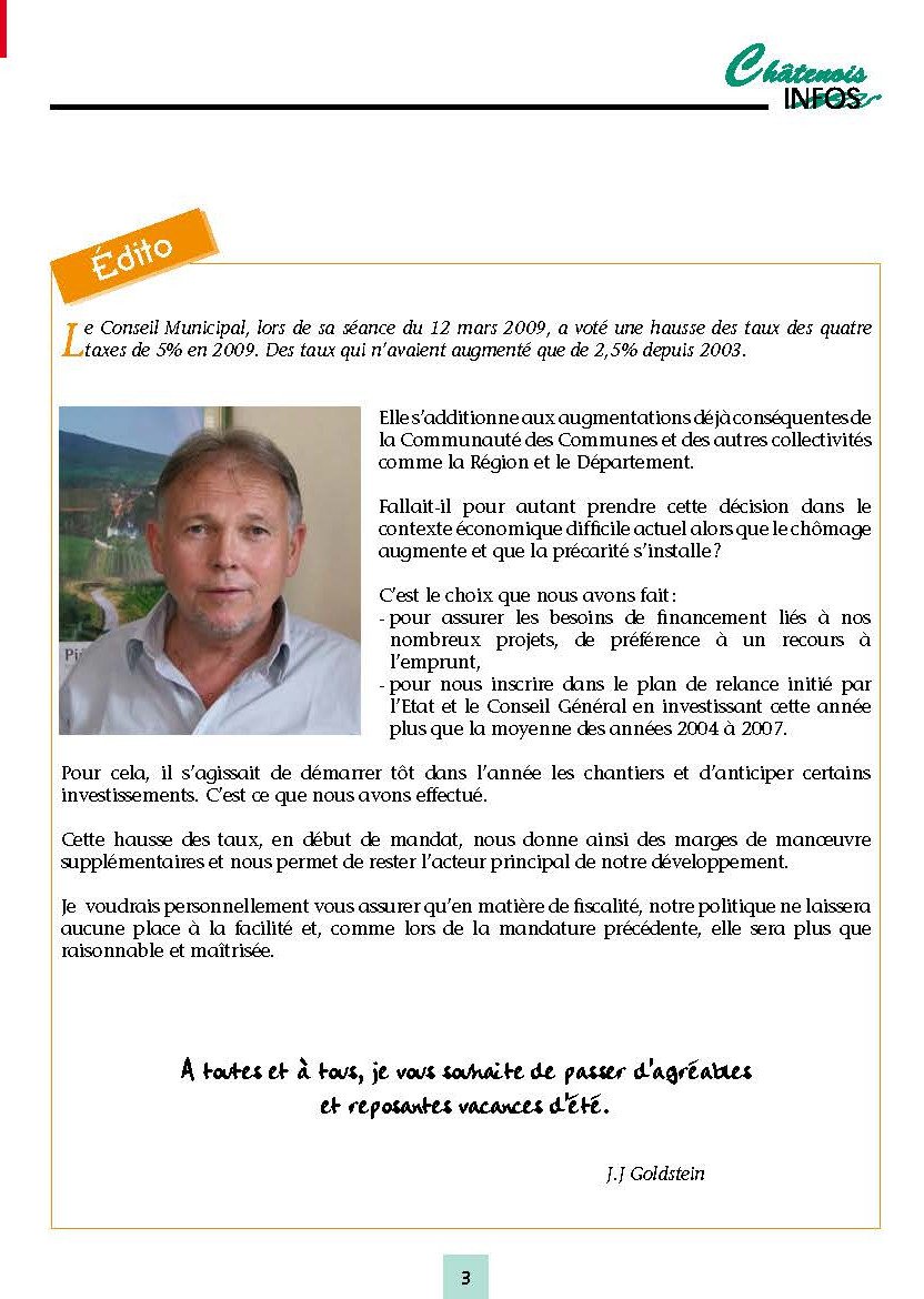 Bulletin Municipal Juin 2006