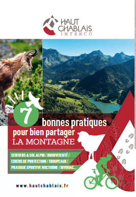 Carte Bien partager la Montagne - Bonnes pratiques